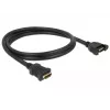 HDMI-Kabel DeLOCK 85466 1 m HDMI Typ A Standard Schwarz