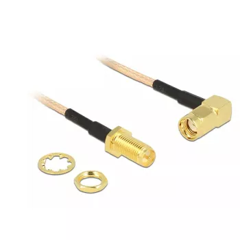Koaxialkabel DeLOCK 0,16 m 2x RP-SMA
