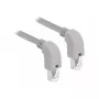 Netzwerkkabel DeLOCK 85868 Grau 1 m Cat6 S/FTP