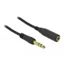 Stereo-Klinken-Verlängerungskabel DeLOCK 86767 6,35 mm 5 m Schwarz