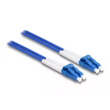DeLOCK Lichtwellenleiter-Kabel LC Duplex auf LC Duplex Singlemode OS2 2m