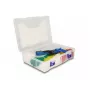 DeLOCK Kabelbinder-Sortimentsbox mit Spannwerkzeug, 350 Stk., Mehrfarbig
