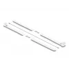 DeLOCK wiederverwendbare Kabelbinder, 200 x 7.2 mm, weiß, 100 Stück
