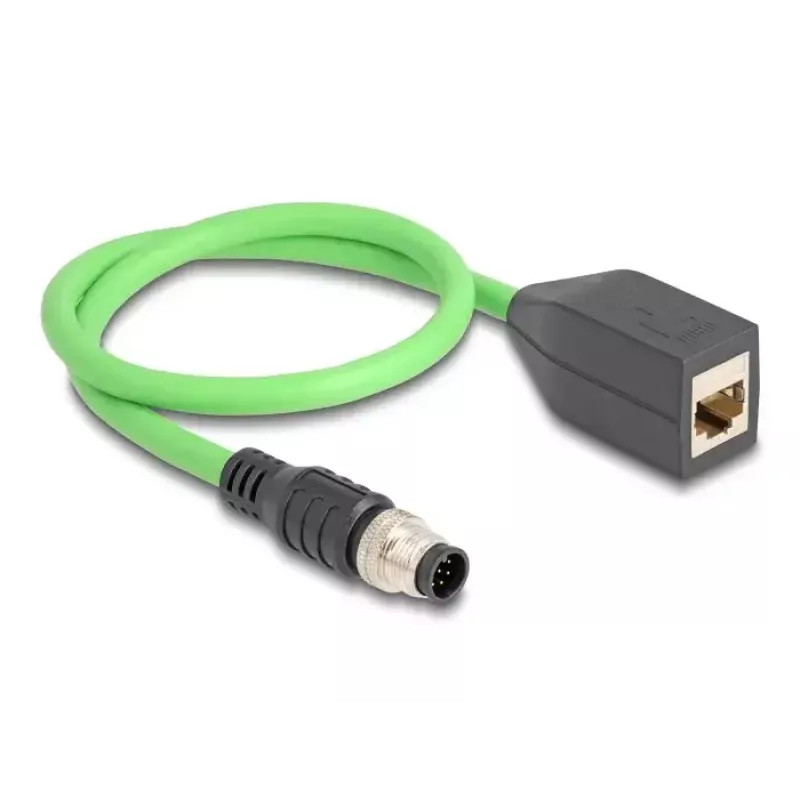 DeLOCK Industrie-Netzwerkzubehör 60570 Kabellänge 0,5 m Zertifizierung UL 94