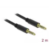 Audiokabel DeLOCK 85792 2m 4,4mm Schwarz