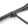 DeLOCK Kabelbinder mit Metallzunge, 203 x 12,7 mm, Schwarz, 10 Stück