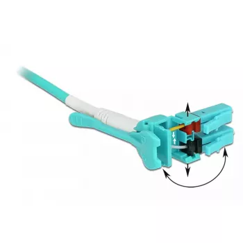 Lichtwellenleiterkabel DeLOCK 85130 5 m LC Blau