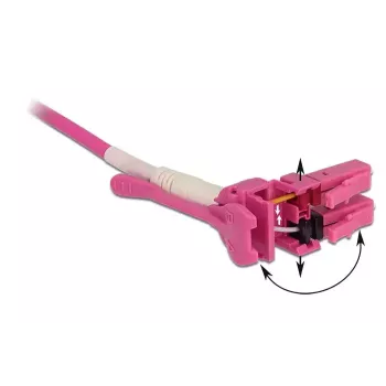 Glasfaserkabel DeLOCK 85133 2m LC Pink