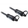 Audiokabel DeLOCK 82888 TOSLINK 2 m Schwarz