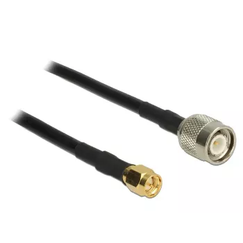 Koaxialkabel DeLOCK 89506 CFD200 2,5 m TNC SMA Schwarz