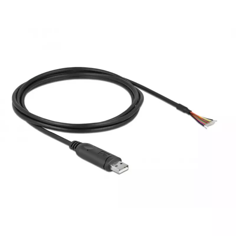 Adapterkabel USB 2.0 Typ-A auf Seriell RS-232 DeLOCK 90416