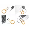 Netzwerkkabel DeLOCK RJ45 Self Tracing Cat.6A 10m Orange