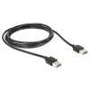 USB-Kabel DeLOCK 5m USB 2.0 A USB A Schwarz