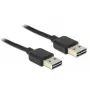 USB-Kabel DeLOCK 5m USB 2.0 A USB A Schwarz