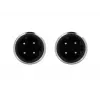 DeLOCK 85918 Industrielles M12 D-codiertes 4-Pin Stecker-zu-Stecker-Kabel, SF/FTP, halogenfrei, 2 m, grün