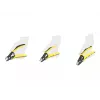 DeLOCK 90552 Glasfaser-Abisolierzange für LWL-Kabel, Schwarz/Gelb