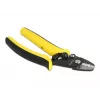 DeLOCK 90552 Glasfaser-Abisolierzange für LWL-Kabel, Schwarz/Gelb