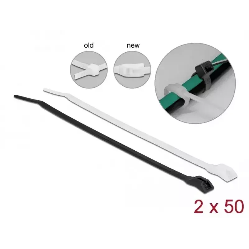 Parallel-Eingang-Kabelbinder DeLOCK 19500