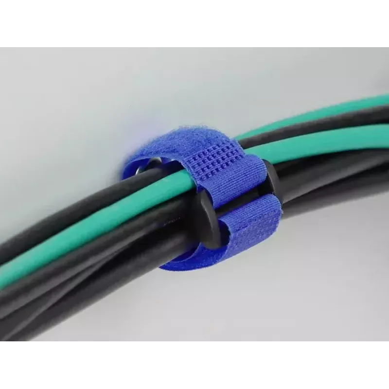 Klett-Kabelbinder DeLOCK 19539 Blau 150 mm 20 mm 5 Stück