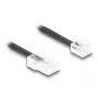 DeLOCK Telefonkabel 10 m Schwarz RJ-11 RJ-45