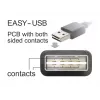 USB-Kabel DeLOCK 83851 USB 2.0 3m USB A Micro-USB B Schwarz