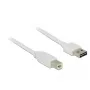 USB-Kabel DeLOCK 0,5 m USB2.0-A/USB2.0-B 83685