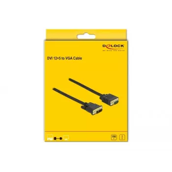 DVI-zu-VGA-Kabel DeLOCK 86749 2m