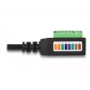 DeLOCK RJ45-Kabel Kat.5e-Stecker auf Klemmleistenadapter 21,5 cm