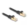 DeLOCK RJ45 Netzwerkkabel Cat.6A S/FTP 7,5m Schwarz