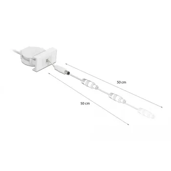 Einziehbares Stromkabel DeLOCK Easy 45 Modul 81377