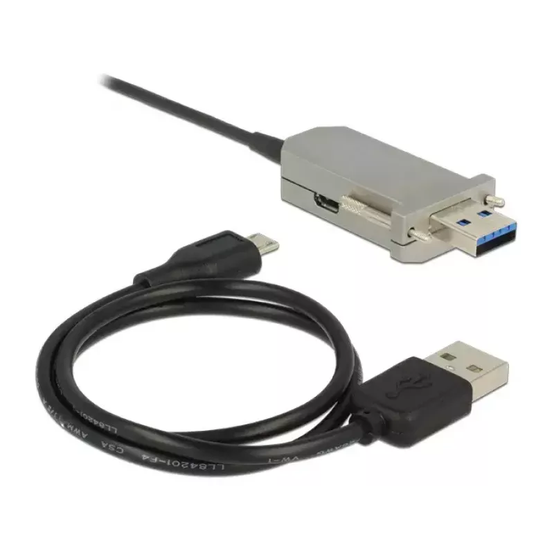 USB-Kabel DeLOCK 50 m USB 3.0-A + USB Micro-B