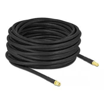Antennenkabel DeLOCK SMA-Stecker auf SMA-Buchse LMR/CFD300 15 m