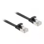 Netzwerkkabel DeLOCK 81166 RJ-45 Cat6a 3 m Schwarz
