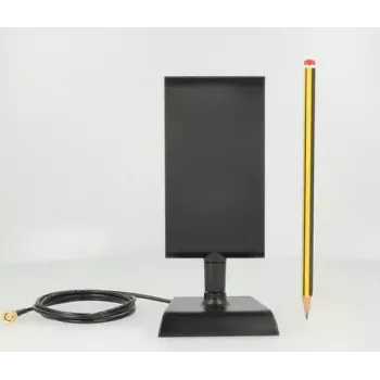 Delock 88992 LTE-Antenne, SMA, 2-4 dBi, omnidirektional, Magnetfuß, ULA 100 1 m Kabel, Schwarz
