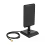 Delock 88992 LTE-Antenne, SMA, 2-4 dBi, omnidirektional, Magnetfuß, ULA 100 1 m Kabel, Schwarz