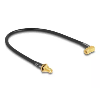Koaxialkabel DeLOCK 12110 0,3 m SMA Schwarz