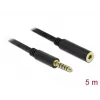 Audio-Kabel DeLOCK 85799 5m 4,4mm Schwarz