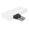Delock RS-232 Nullmodem-Kabel, D-Sub 9 Stecker auf Buchse, schlankes Steckergehäuse, 2 m, Schwarz
