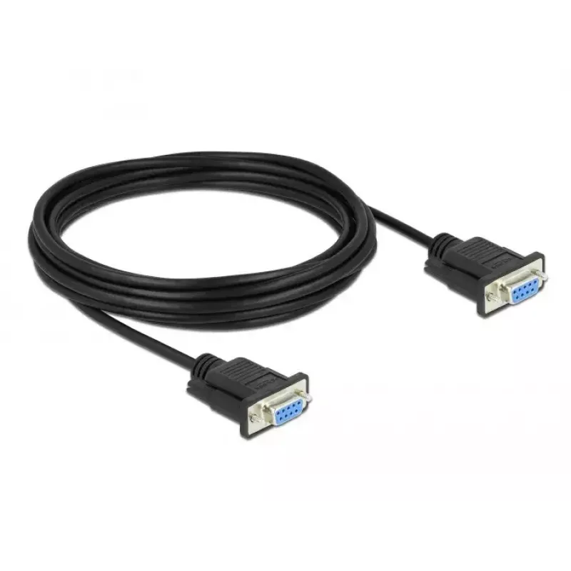 Serielles Kabel RS-232 D-Sub 9 Buchse auf Buchse Nullmodem DeLOCK 87516