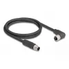 DeLOCK Sensor-/Aktorkabel 80527 5 m RST M12 Schwarz