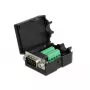 Kabelverbinder DeLOCK 66264 Sub-D 9 10-polige Anschlussklemme Schwarz