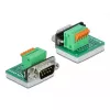 Draht-Verbinder D-Sub 9 DeLOCK 66554 Grün