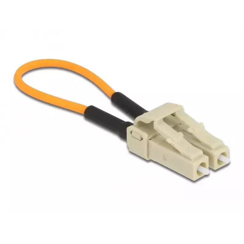 Glasfaser-Loopback-Adapter DeLOCK 86930 LC OM2 Multimode Beige