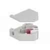 Delock 87182 DIN-Schienen-Keystone-Modul SC Simplex Adapter, Violett