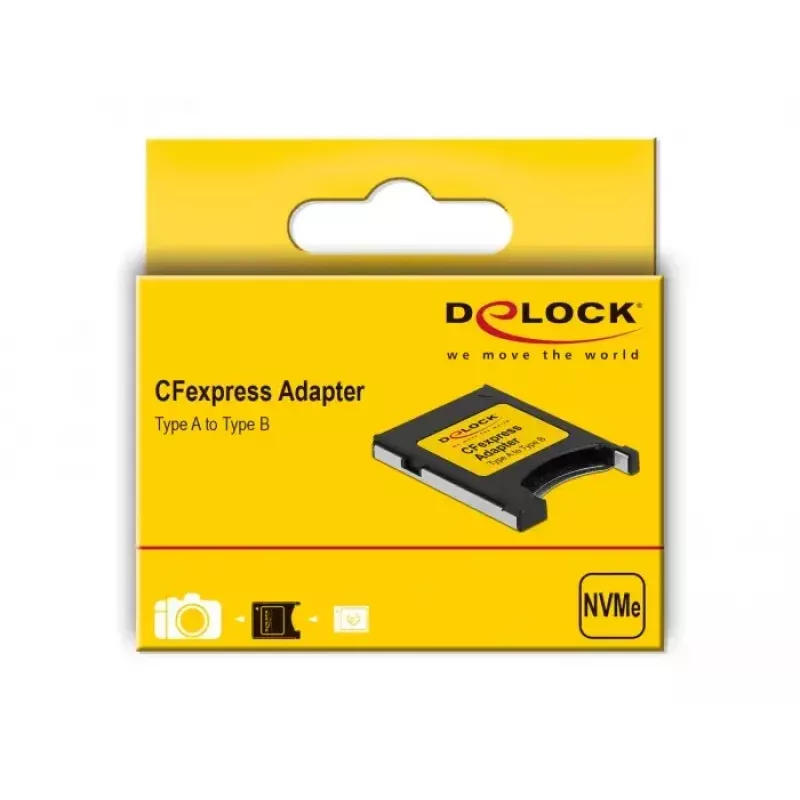 Flash-Karten-Adapter DeLOCK CFexpress Adapter Typ A auf Typ B