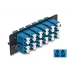 DeLOCK Fiber Optic Adapter Panel LC Duplex UPC 12 Port blau