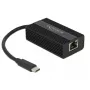 DeLOCK 65990 USB Type-C auf 2.5 Gigabit LAN Adapter, Schwarz