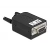 Drahtverbinder DeLOCK 66257 Sub-D 9 10-polige Anschlussklemme Schwarz