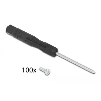DeLOCK 66816 Montageset für LWL-Adapter (SC, LC, ST), 100 Stück