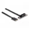DeLOCK M.2 Key A+E auf PCIe x1 NVMe Adapter abgewinkelt 20 cm Kabel